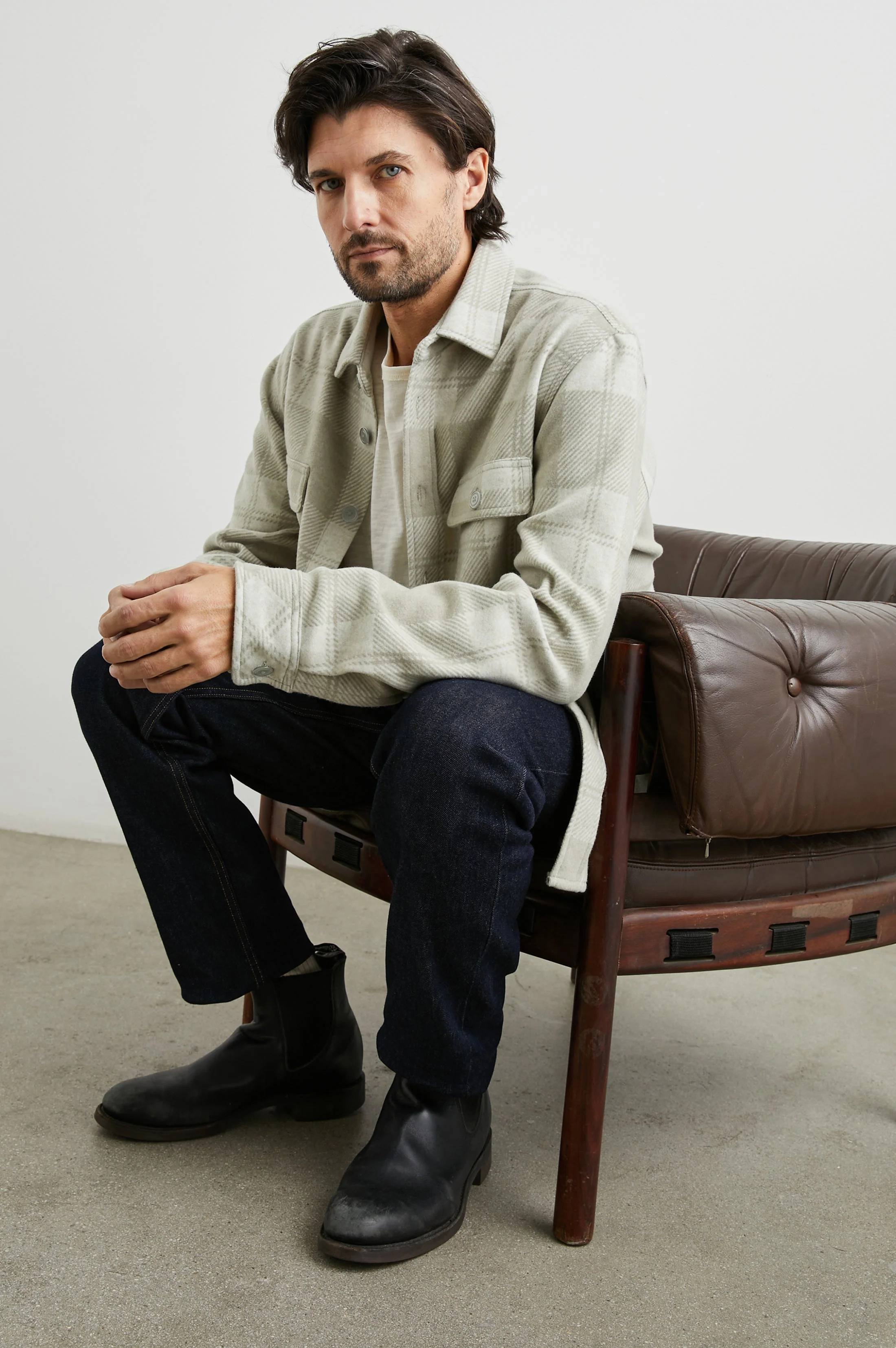 ALDER OVERSHIRT - FAWN CREAM - Image 3