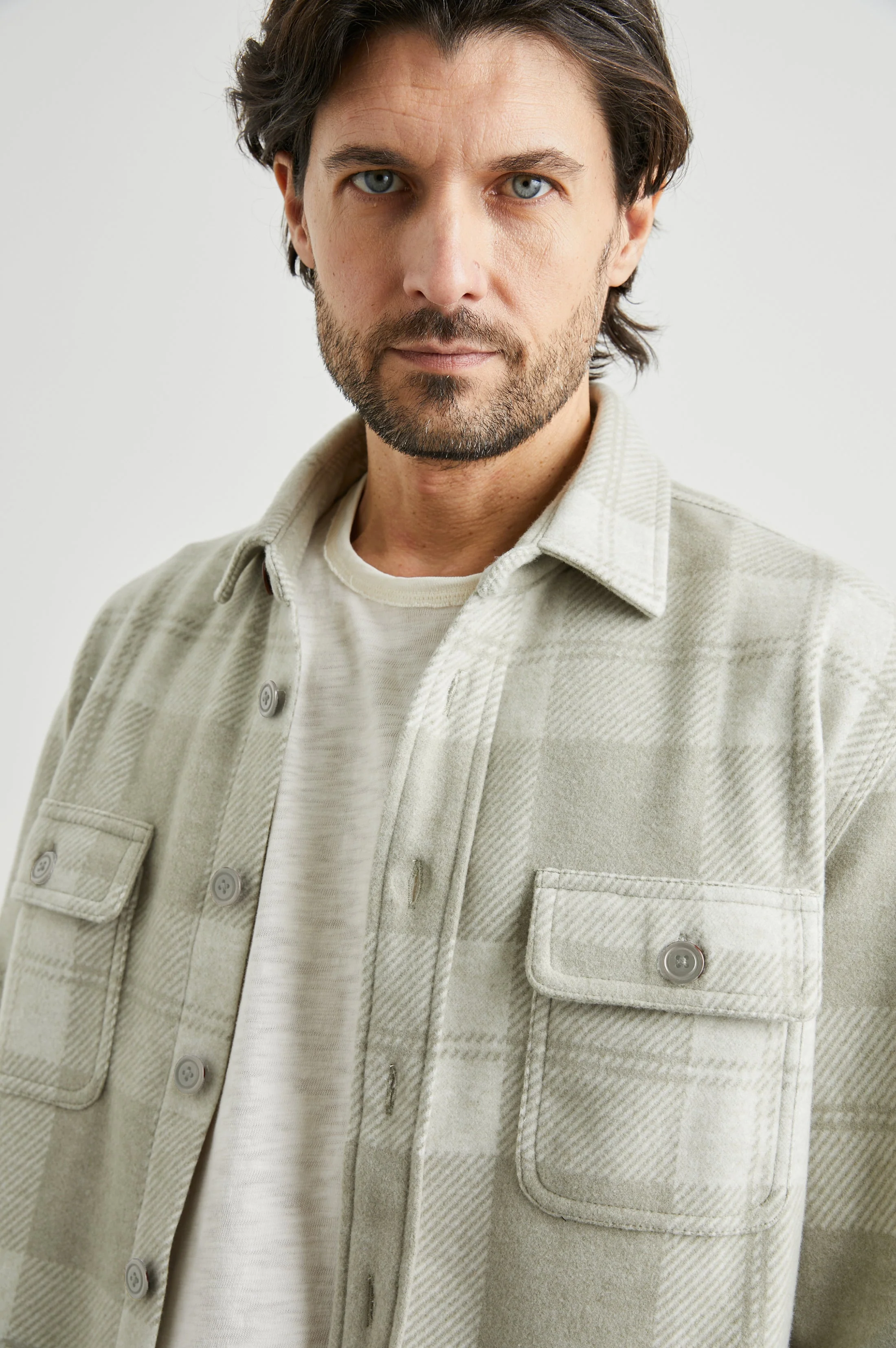 ALDER OVERSHIRT - FAWN CREAM - Image 4