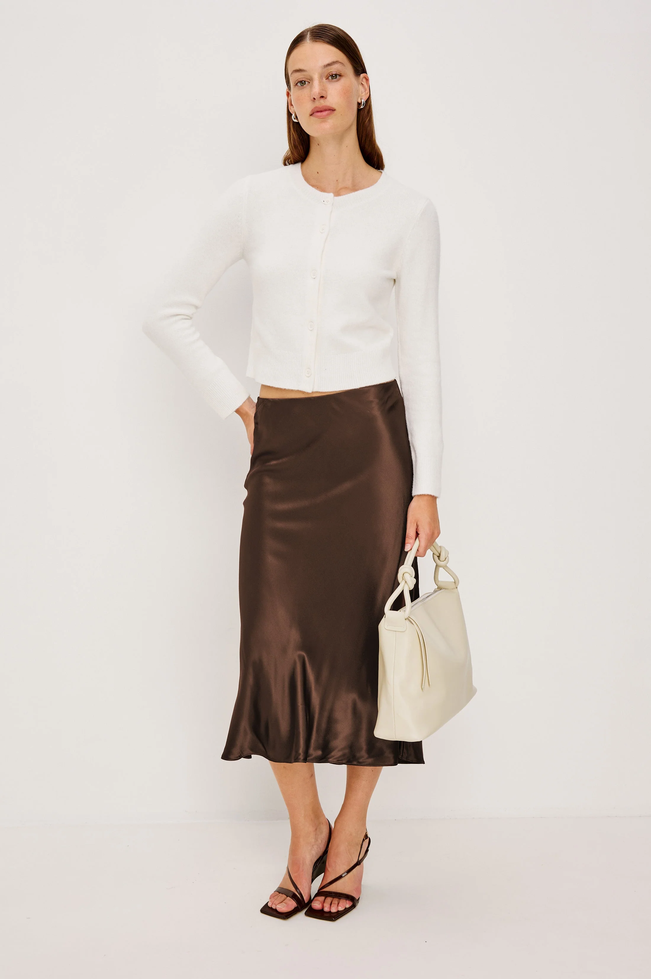 ANYA SKIRT - ESPRESSO - Image 3