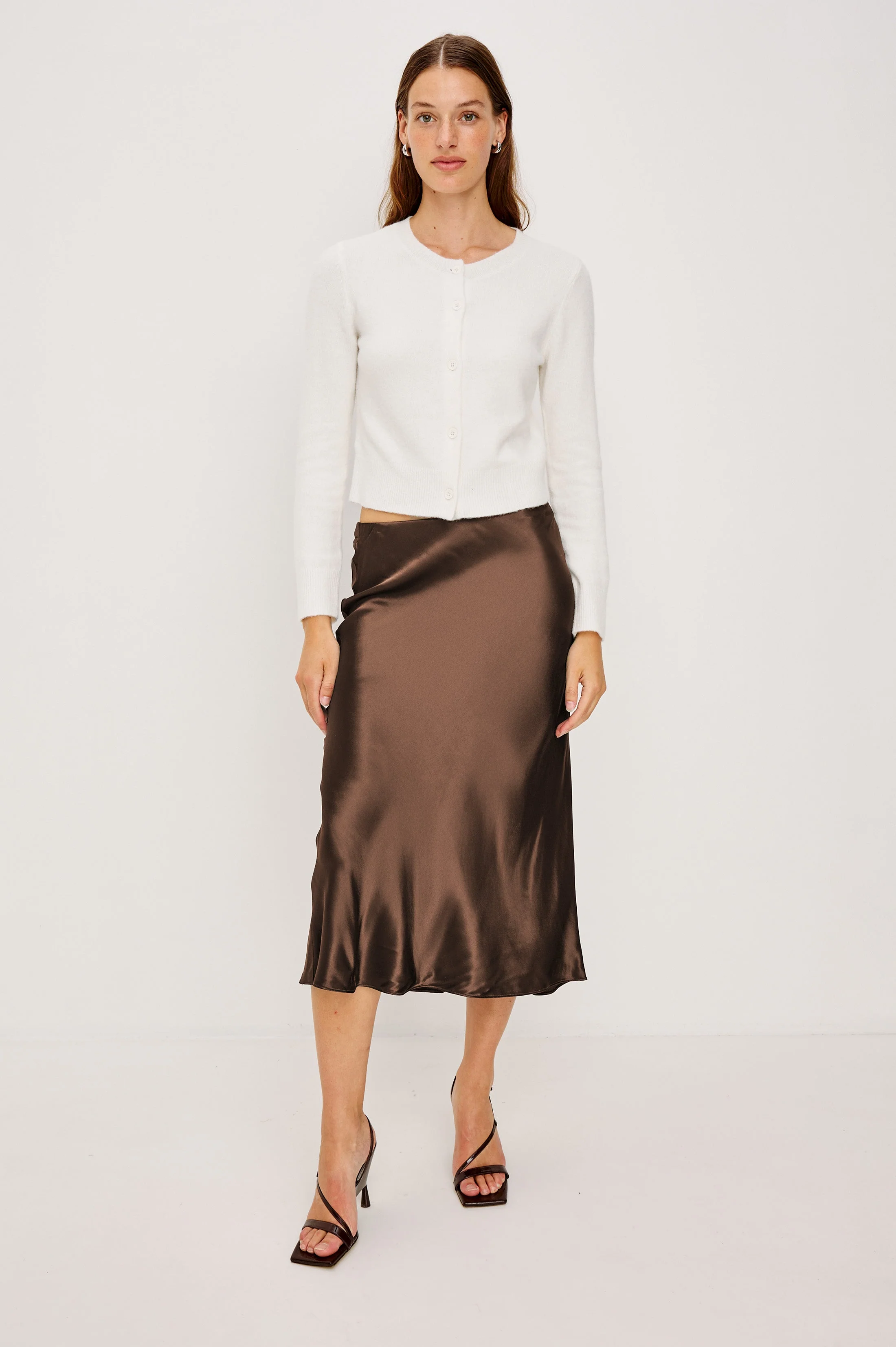 ANYA SKIRT - ESPRESSO - Image 4