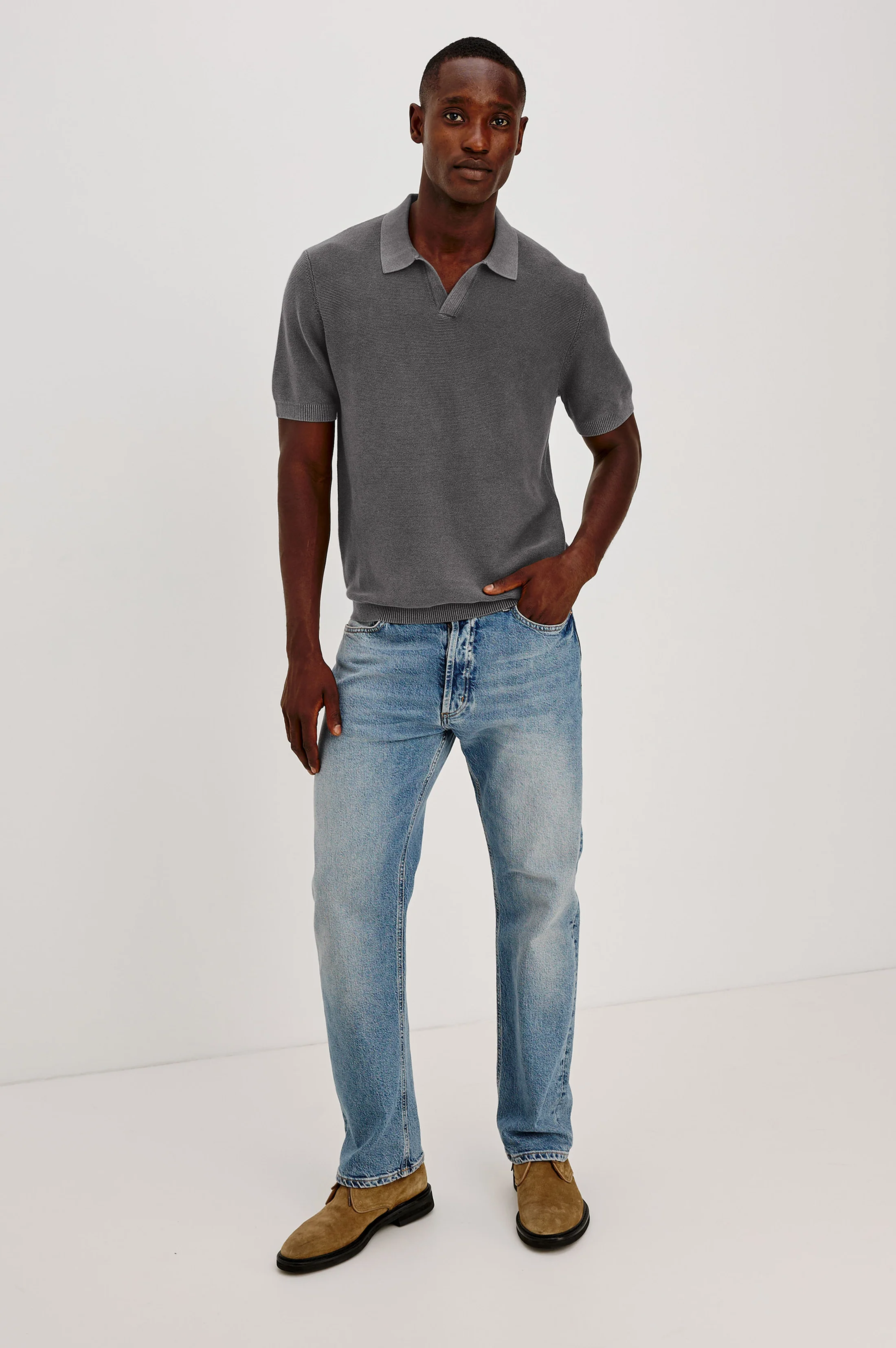 AUGUSTUS SWEATER - VELLUM - Image 3