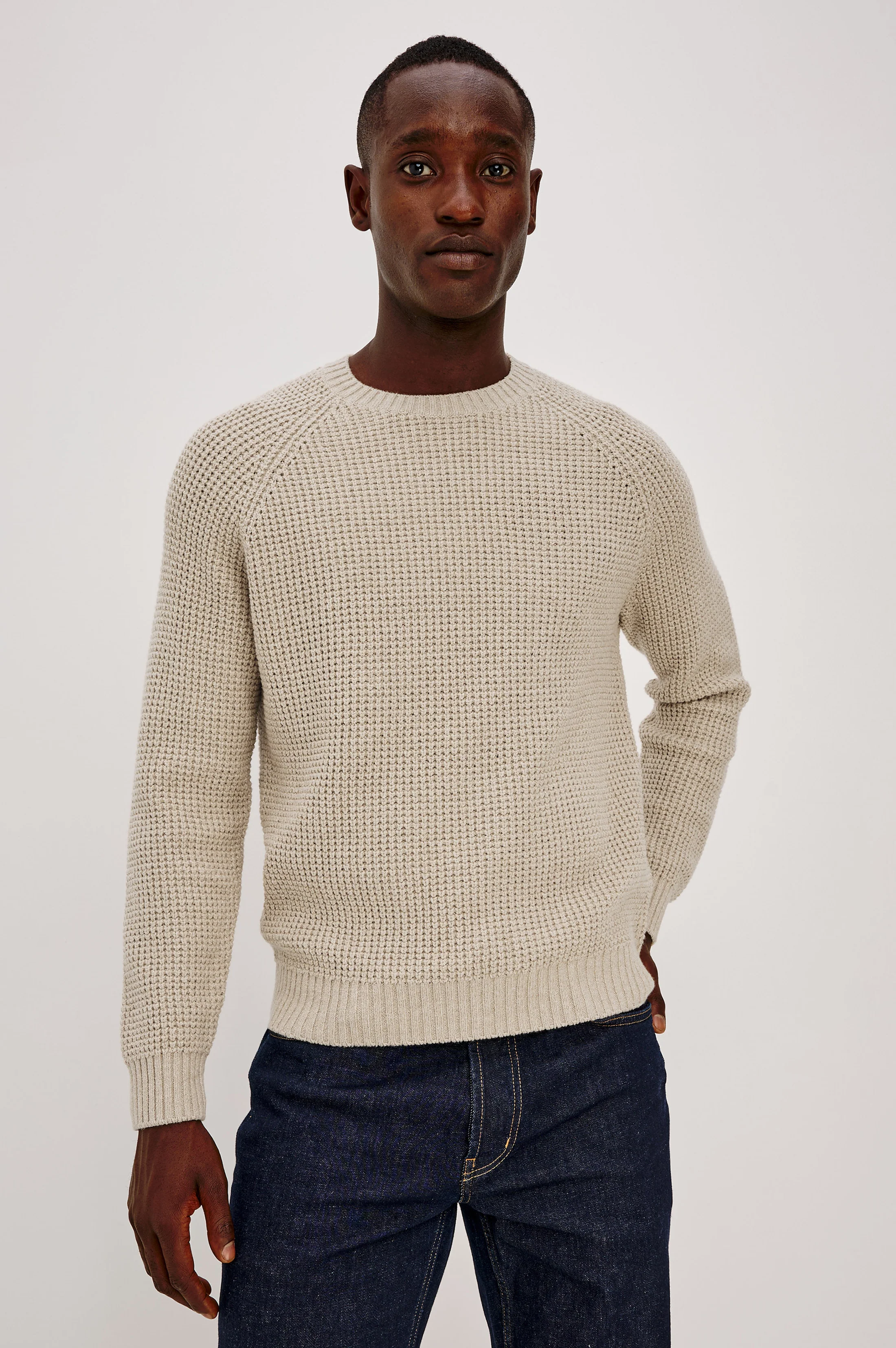 AUGUSTUS SWEATER - VELLUM - Image 4
