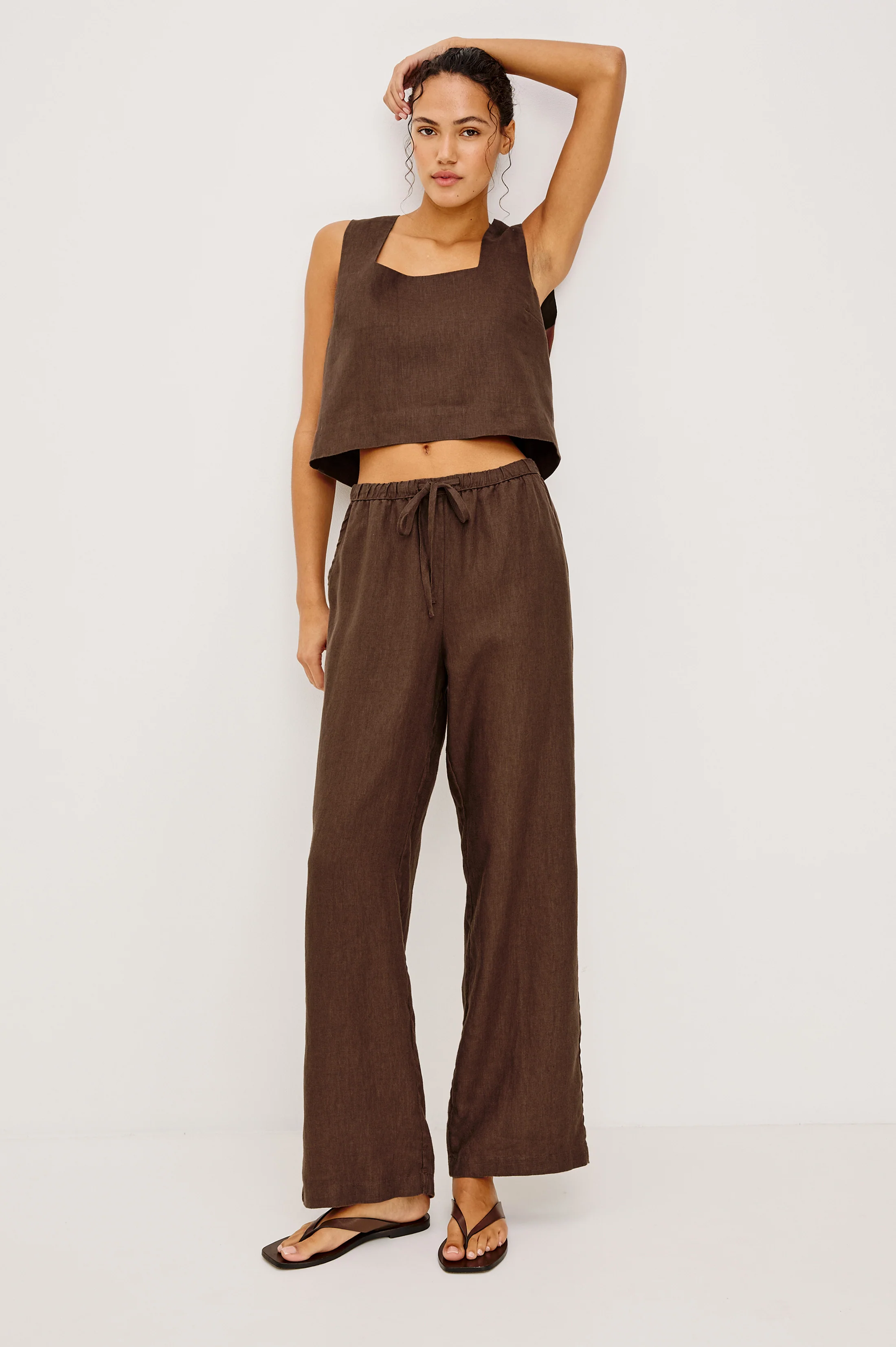 EMMIE PANT - ESPRESSO - Image 3