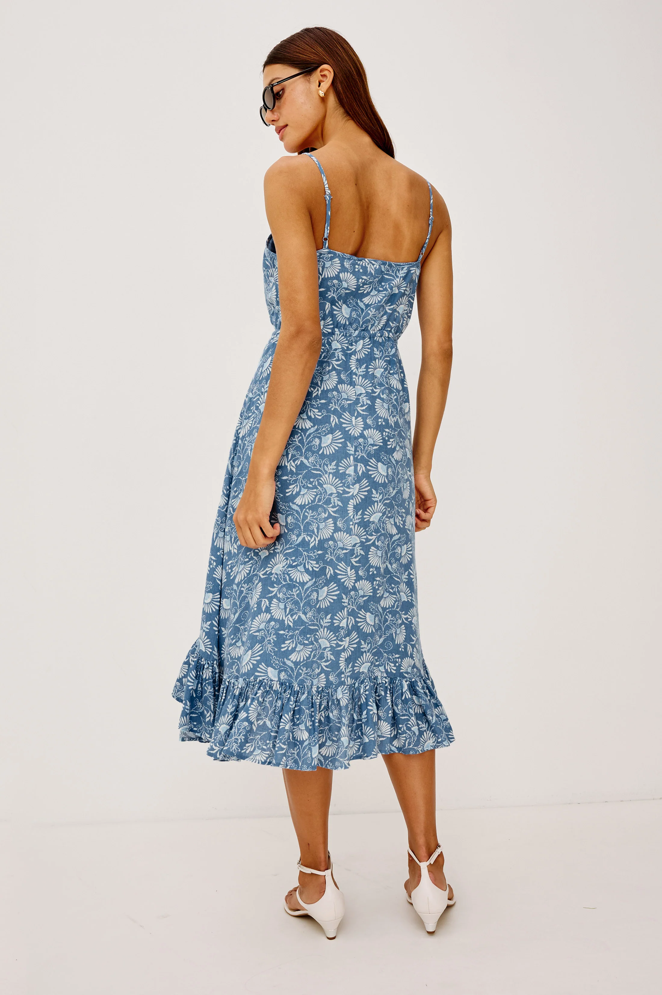 FRIDA DRESS - BLUE CASSIA - Image 4