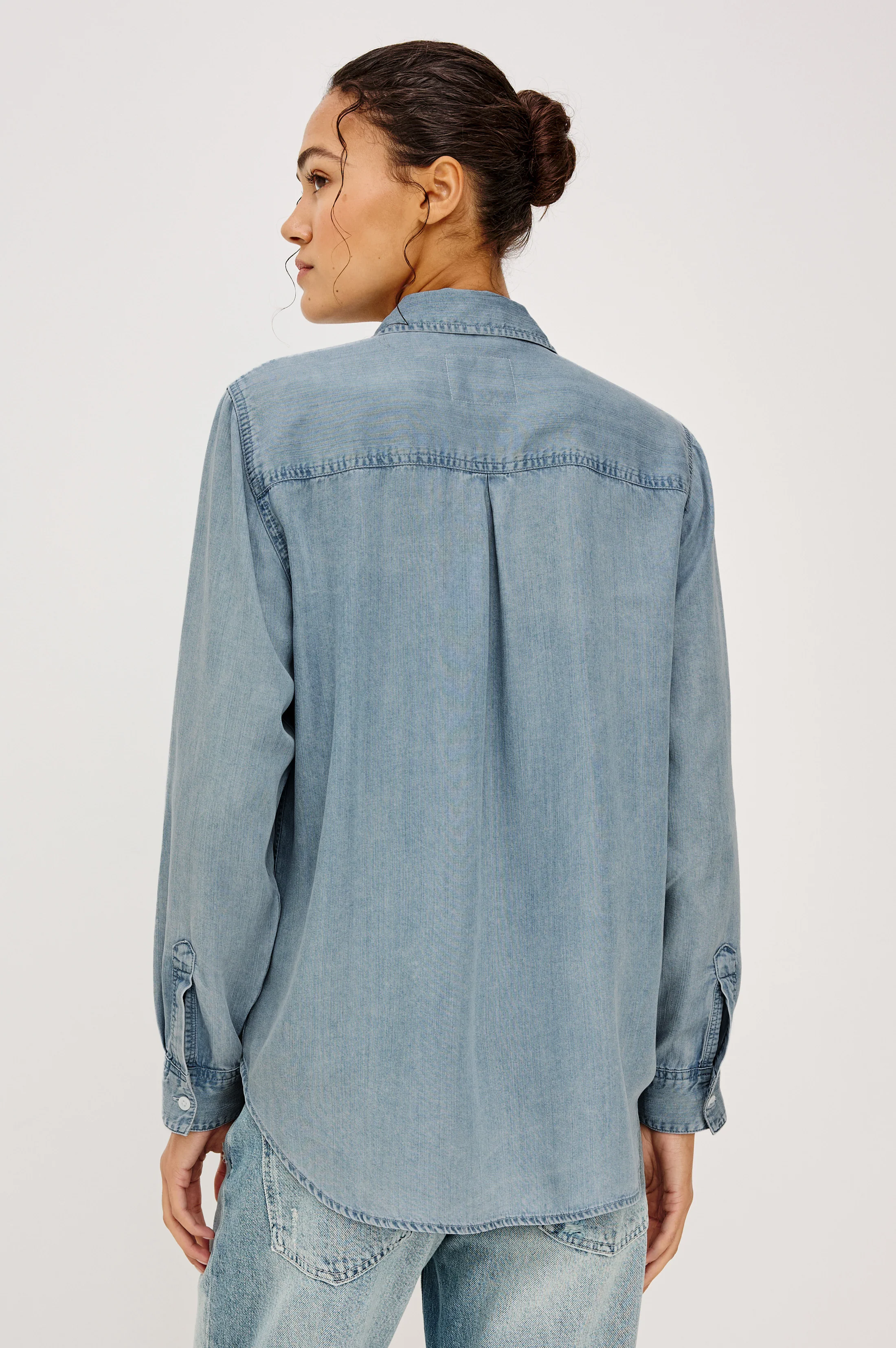 INGRID SHIRT - MED VINTAGE CLOUD WASH - Image 5