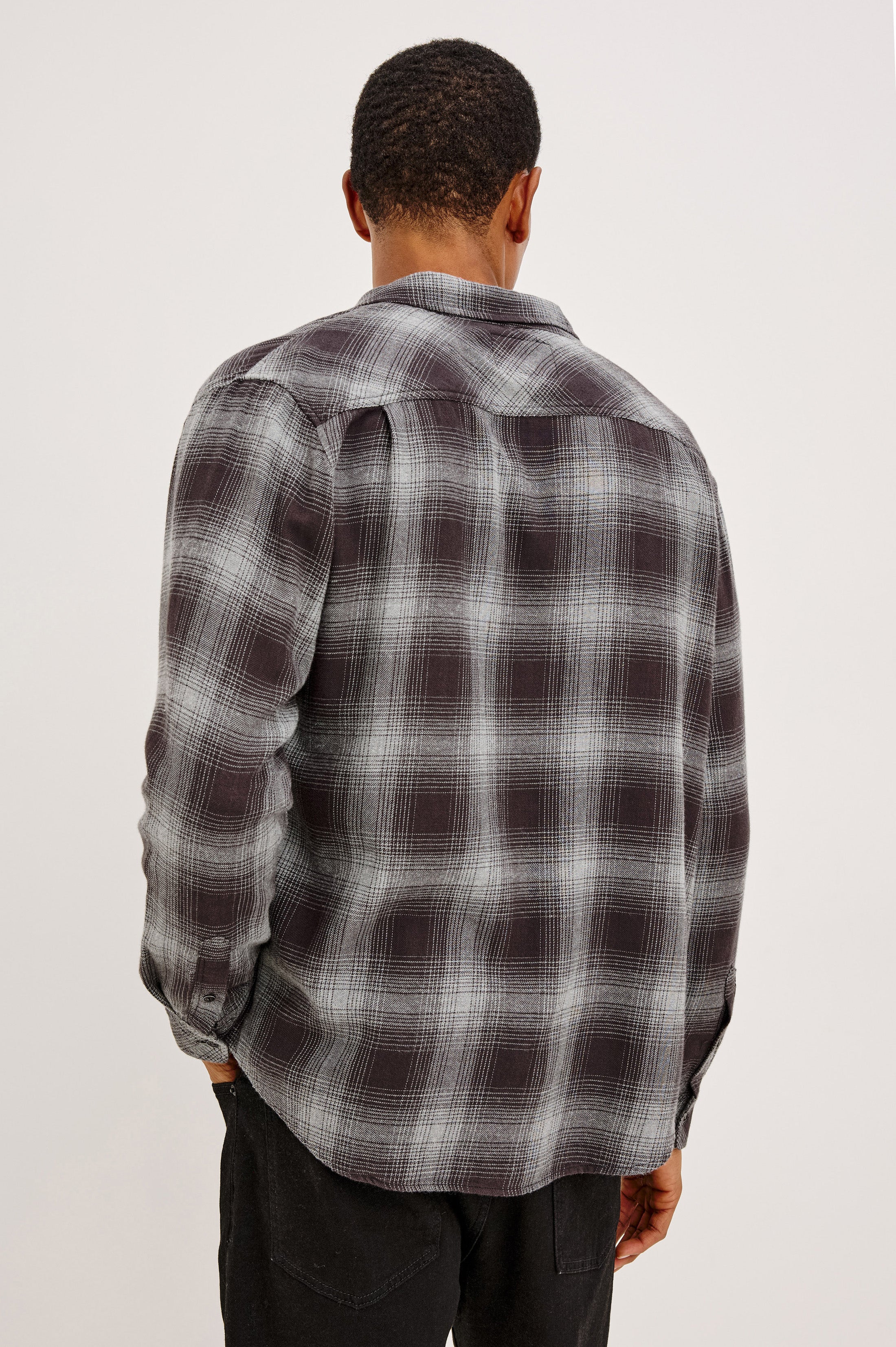 LENNOX SHIRT - SILVER OBSIDIAN - Image 5