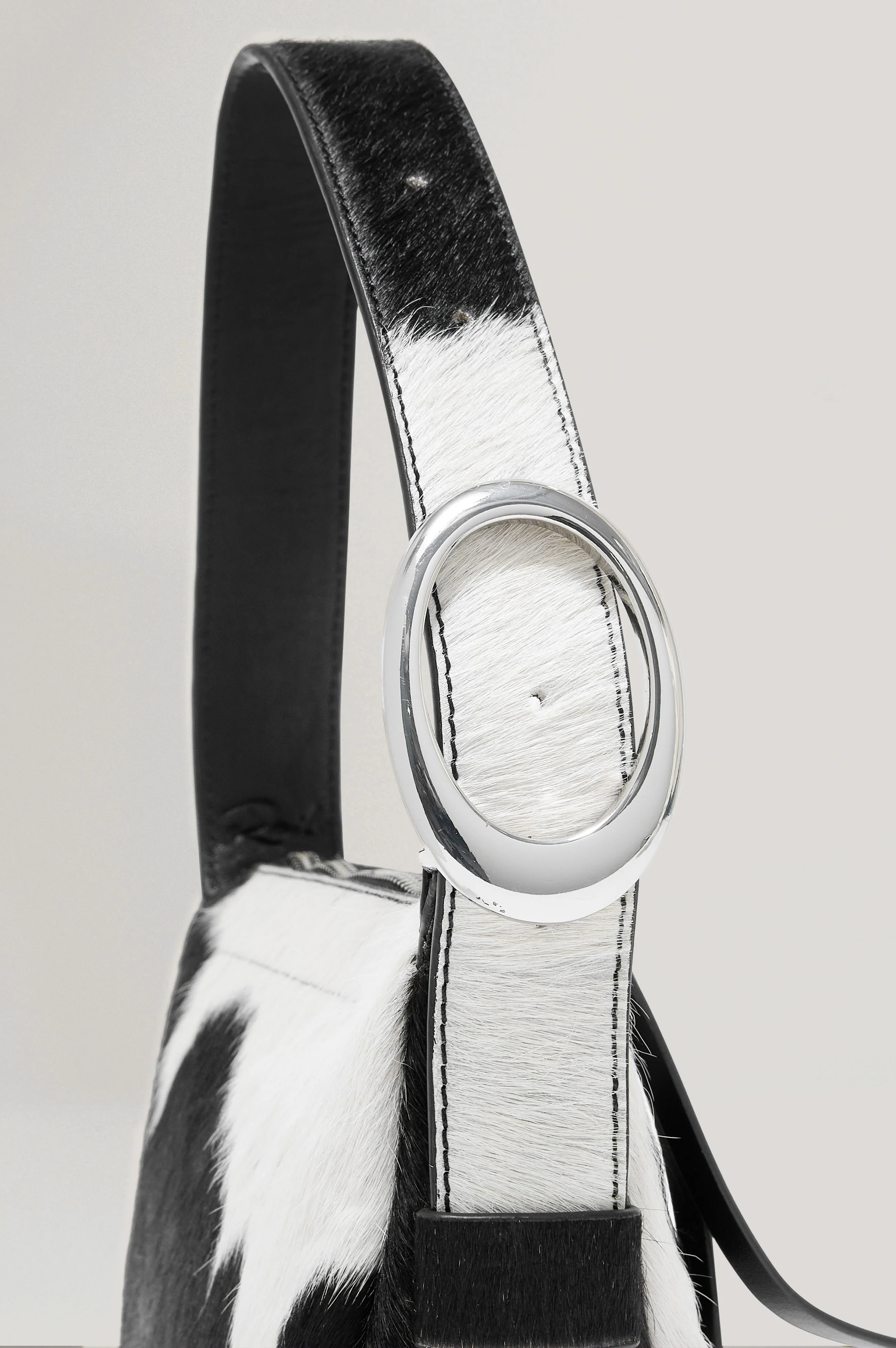 LUCCA SHOULDER BAG - COWGIRL HAIRCALF - Image 2