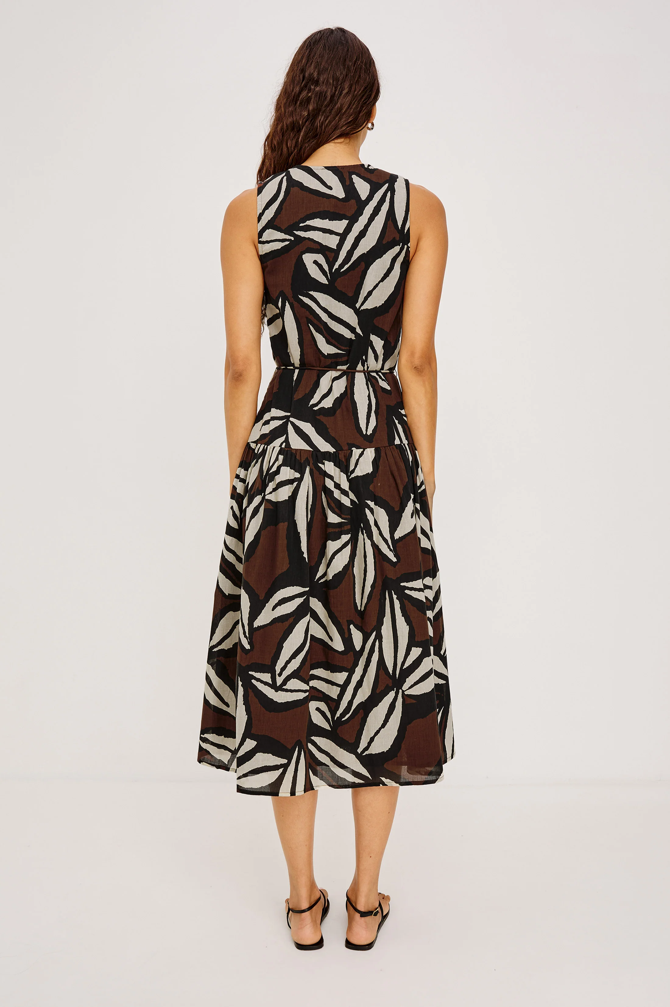 MAEVE DRESS - COCOA FLORAL - Image 5