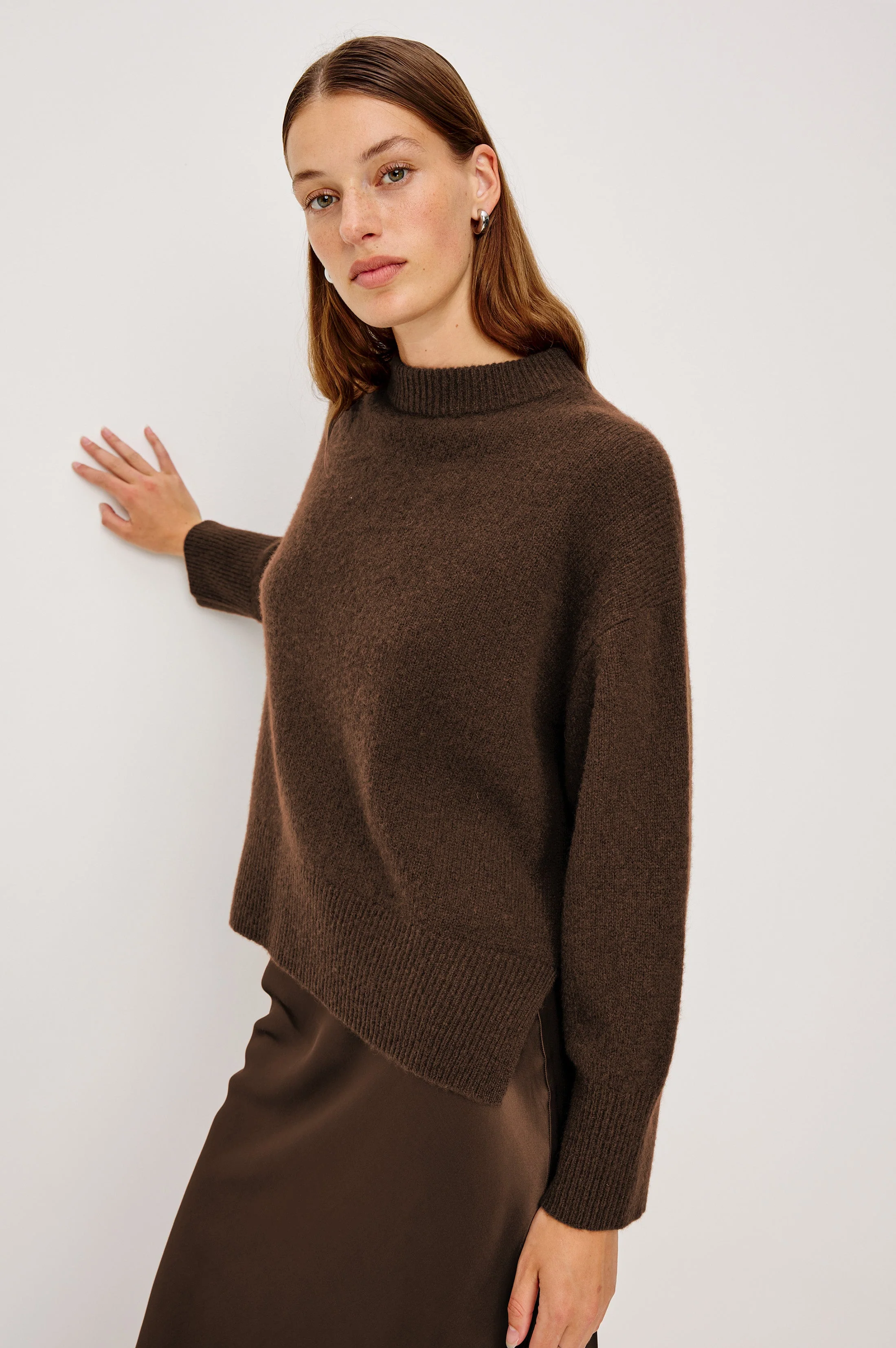 MIRANDA SWEATER - CHOCOLATE - Image 6