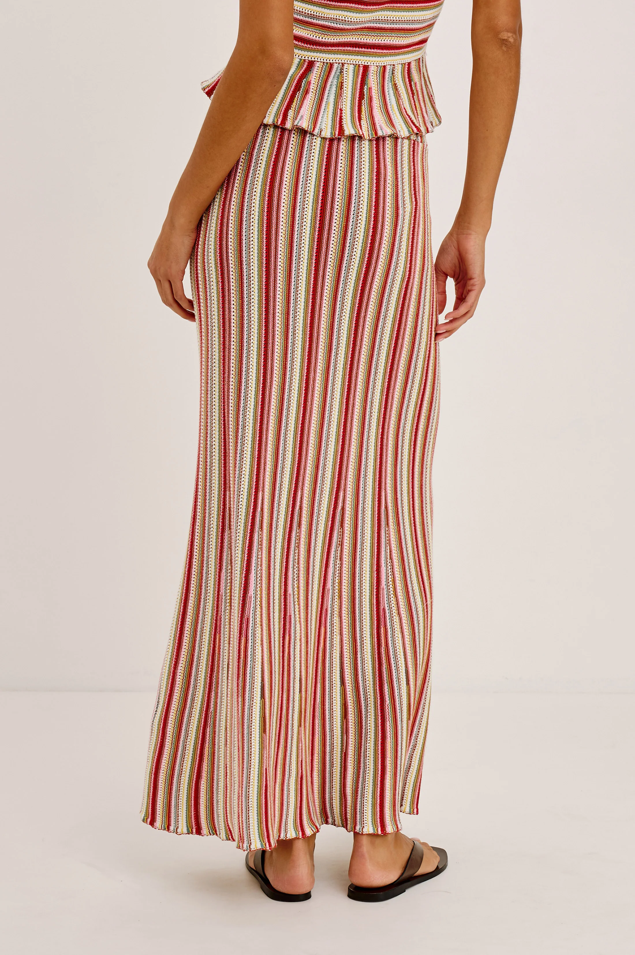 NARI SKIRT - HAVANA STRIPE - Image 5