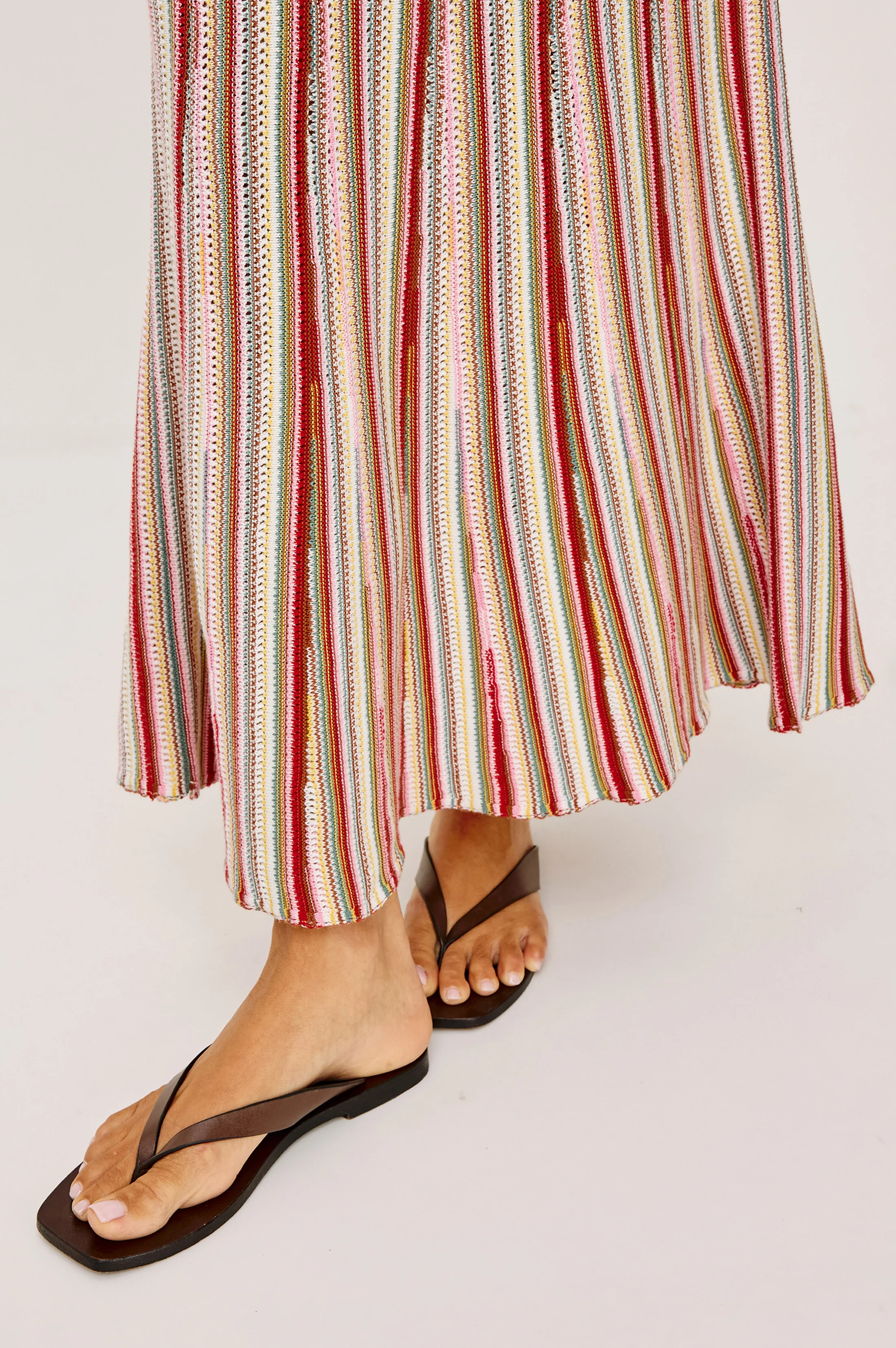 NARI SKIRT - HAVANA STRIPE - Image 6