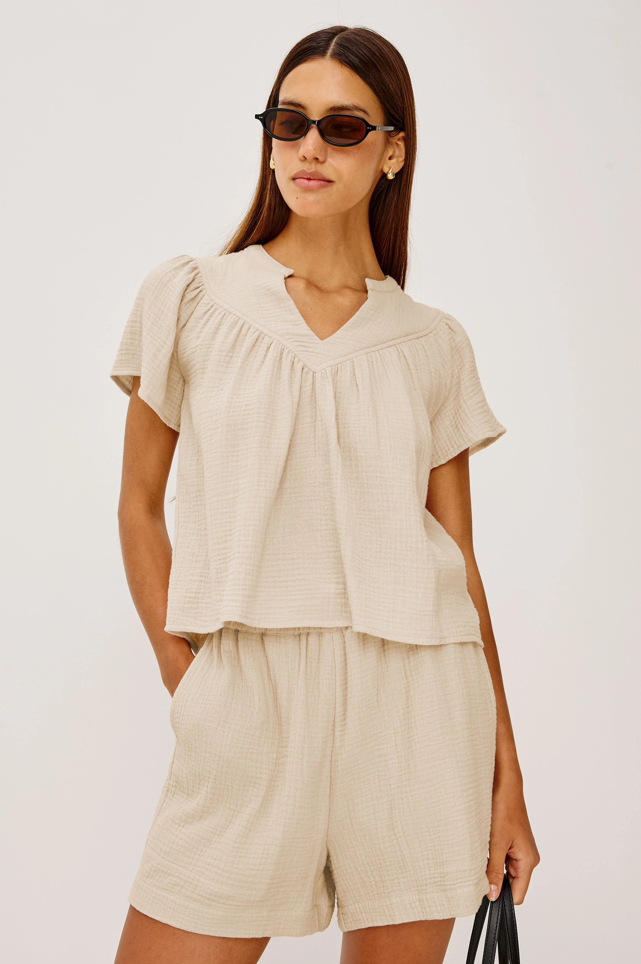 SAYER SHIRT - FLAX