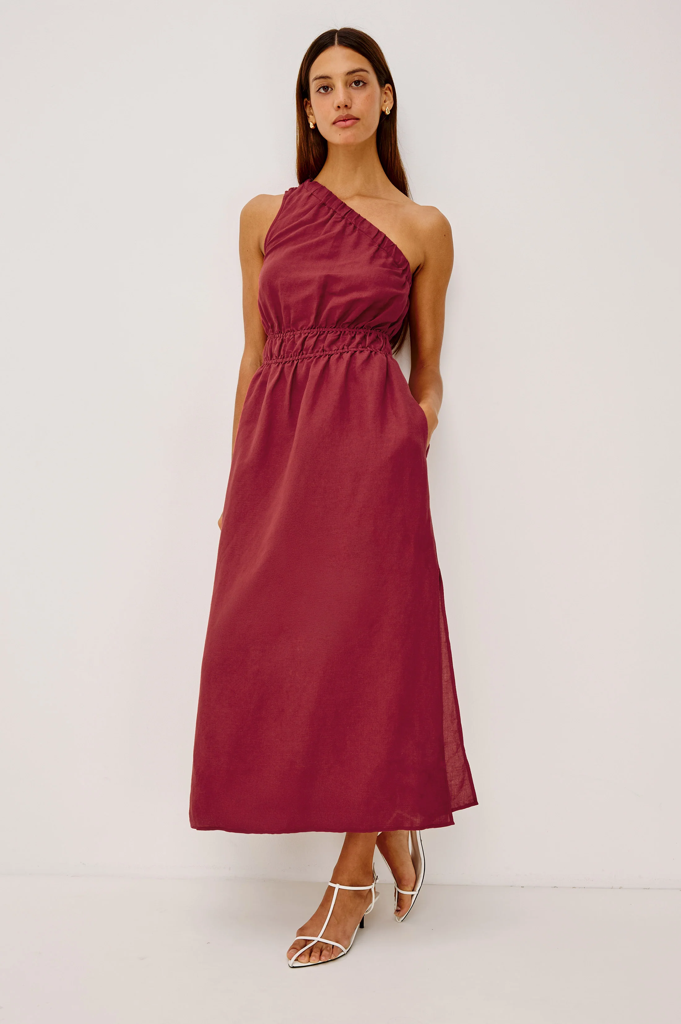 SELANI DRESS - SPICE LINEN - Image 3