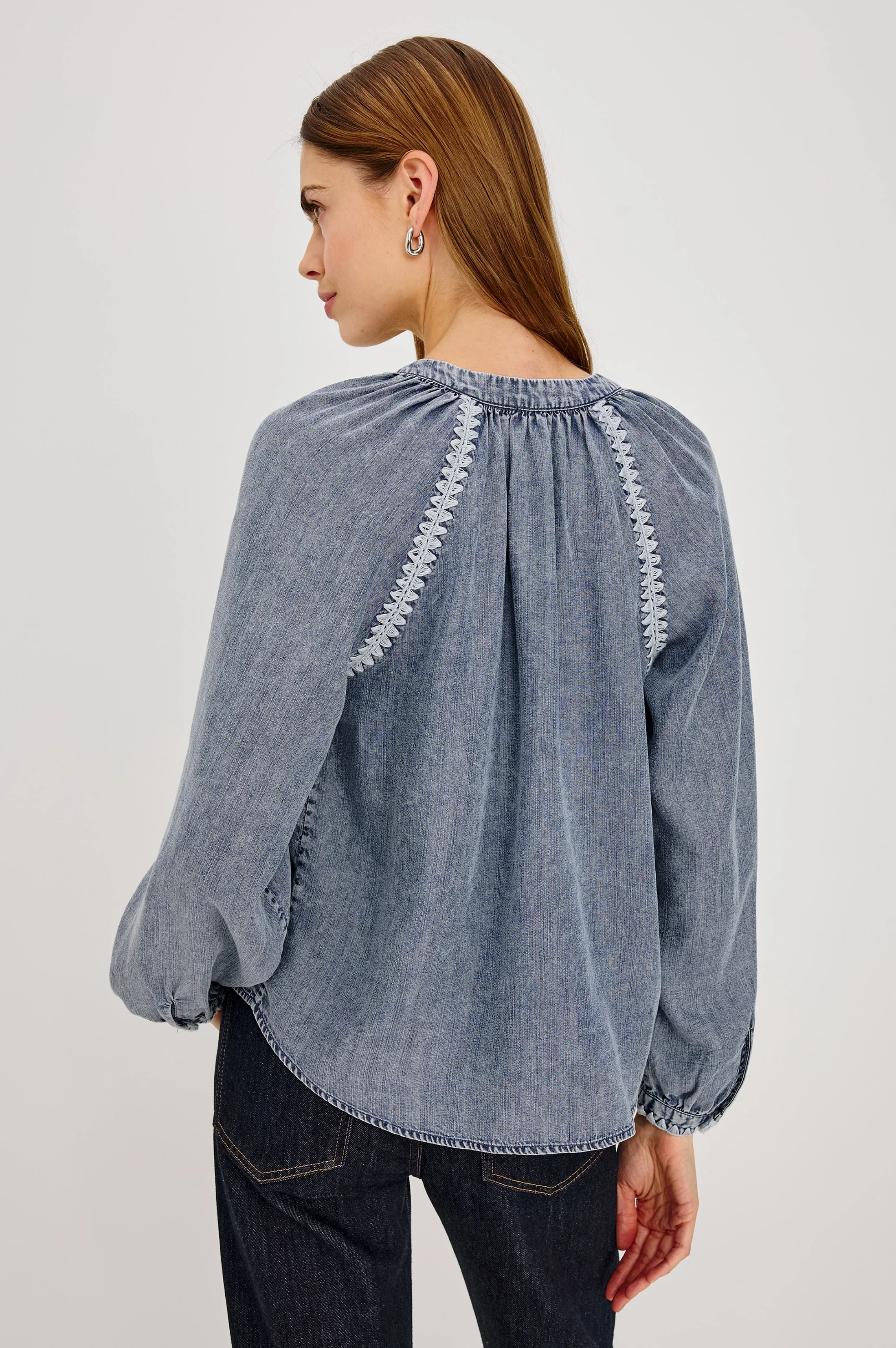 TALI SHIRT - BLUE RIDGE - Image 10