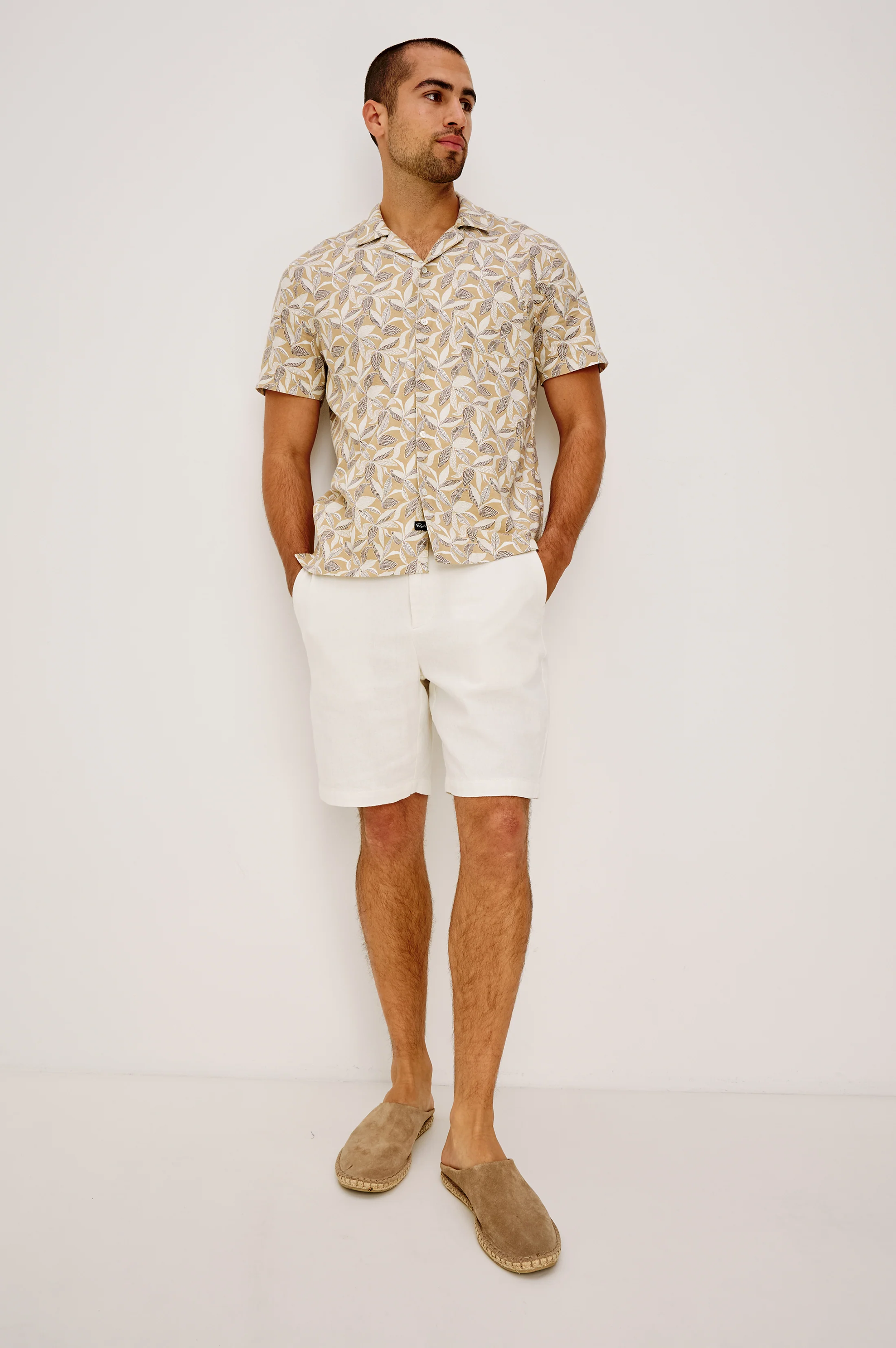 WAIMEA SHIRT - BANANA LEAF KHAKI - Image 4