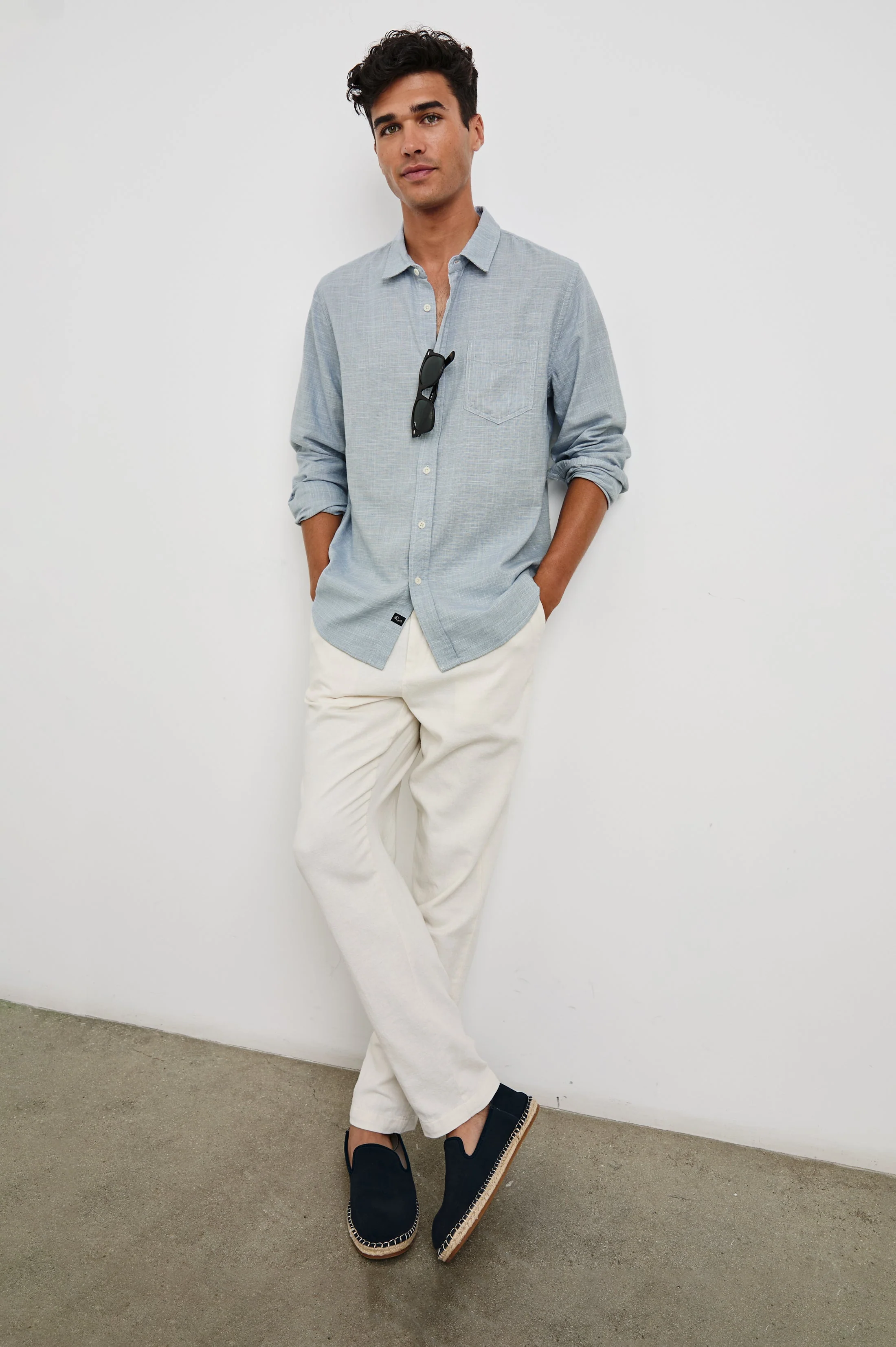 WYATT RELAXED FIT SHIRT - TIDAL ETCH - Image 7